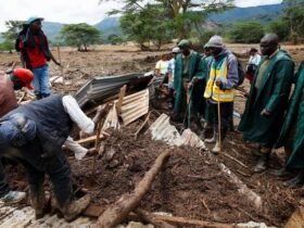 The death toll from flooding in Kenya