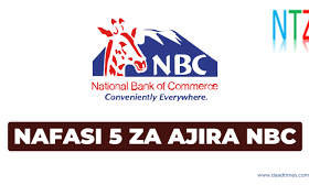 new Vacancies National Bank of Commerce (NBC)