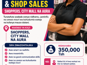 Customer Care With Shop Sales Skills: Nafasi ya Kazi Dar es Salaam