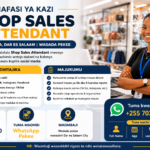 NAFASI YA KAZI: SHOP SALES ATTENDANT