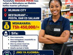Shop Attendant Job Vacancies in Dar es Salaam – Nafasi za Kazi za Wahudumu wa Maduka Dar es Salaam